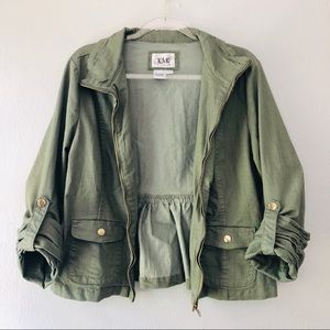 Light Forrest Green Dress Jacket. NWOT